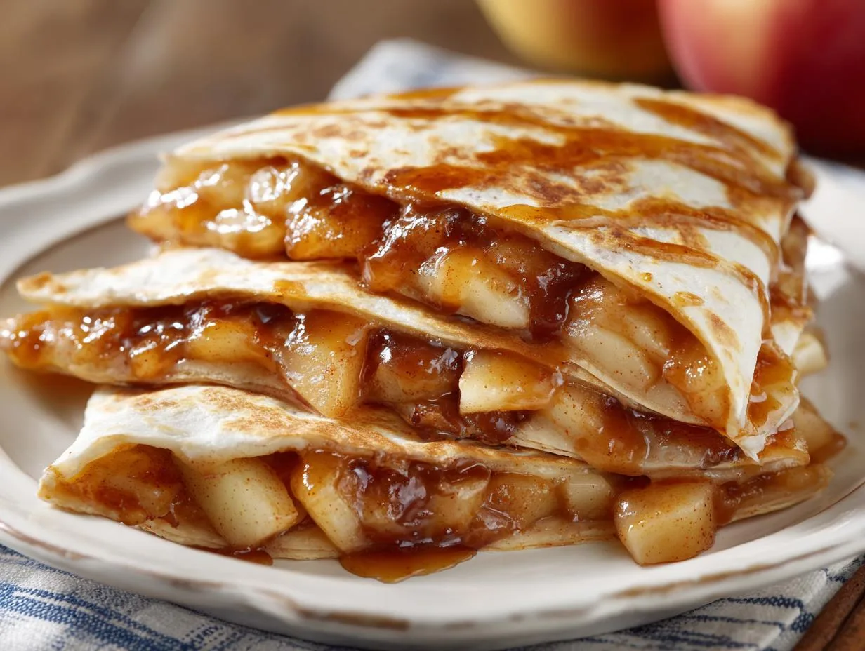 Cinnamon Apple Breakfast Quesadillas Your Kids Will Devour