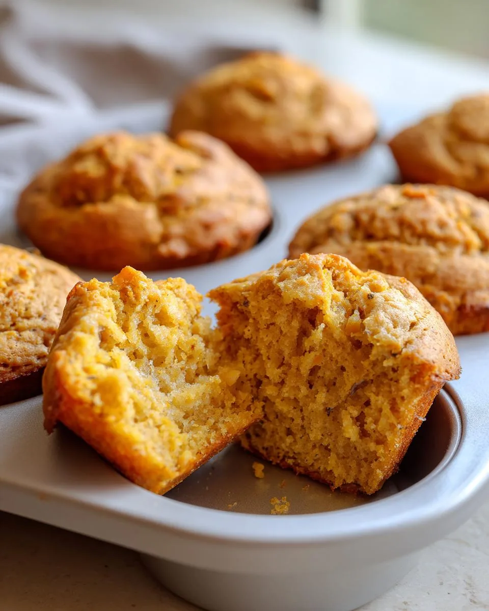 Cornbread Breakfast Muffins - detail 3