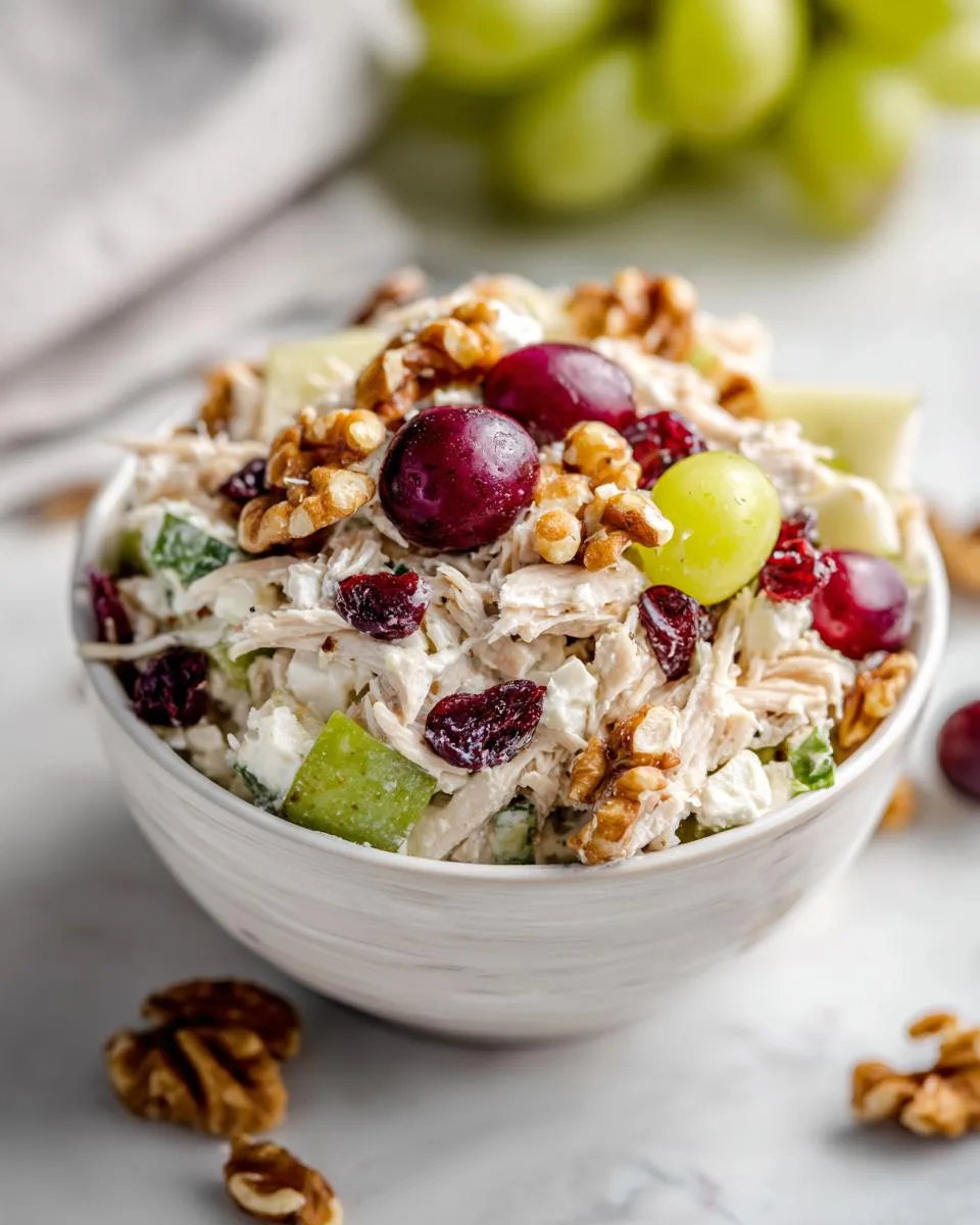 Cottage Cheese Apple Chicken Salad - detail 1