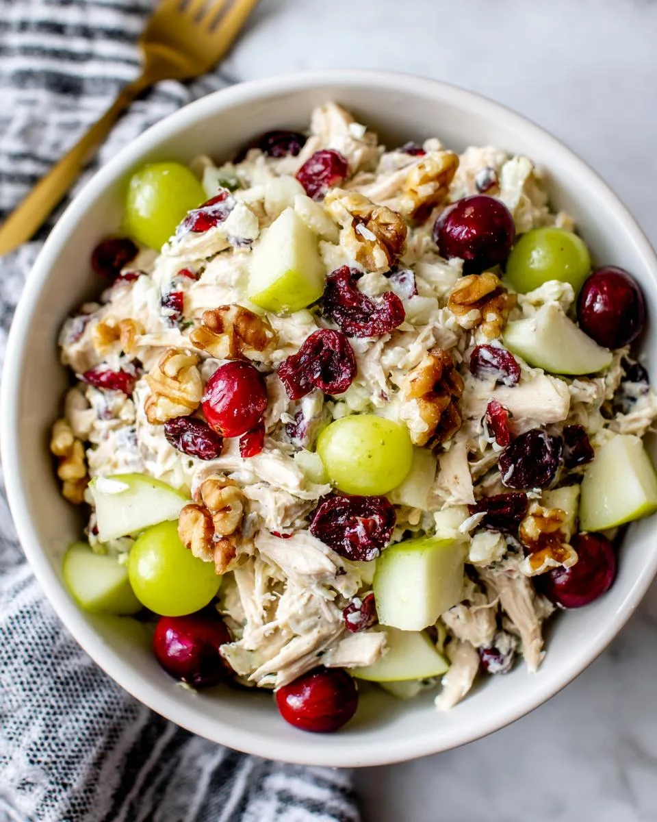Cottage Cheese Apple Chicken Salad - detail 3