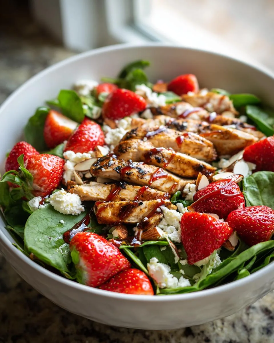 Cottage Cheese Strawberry Chicken Salad You’ll Crave