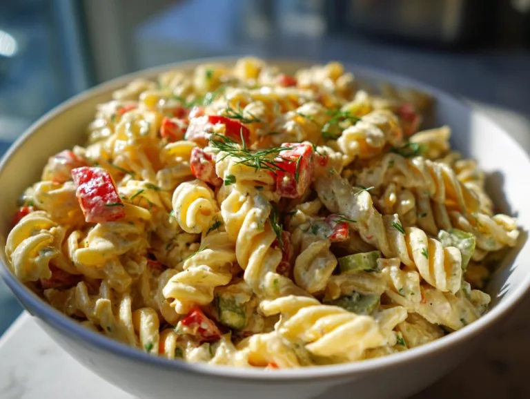 Dill Pickle Pasta Salad Recipe