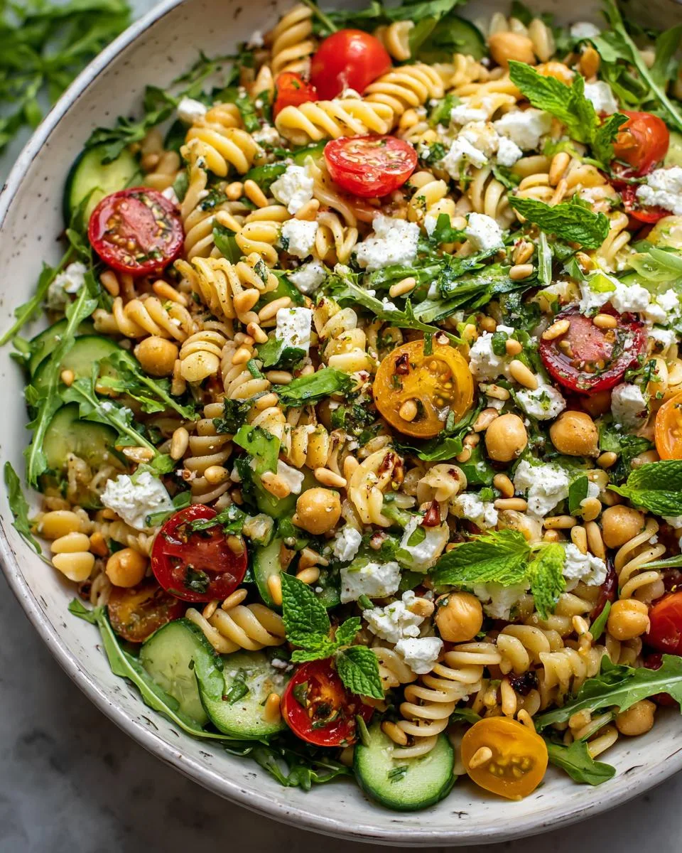 Easy Veggie Pasta Salad Recipe - detail 3