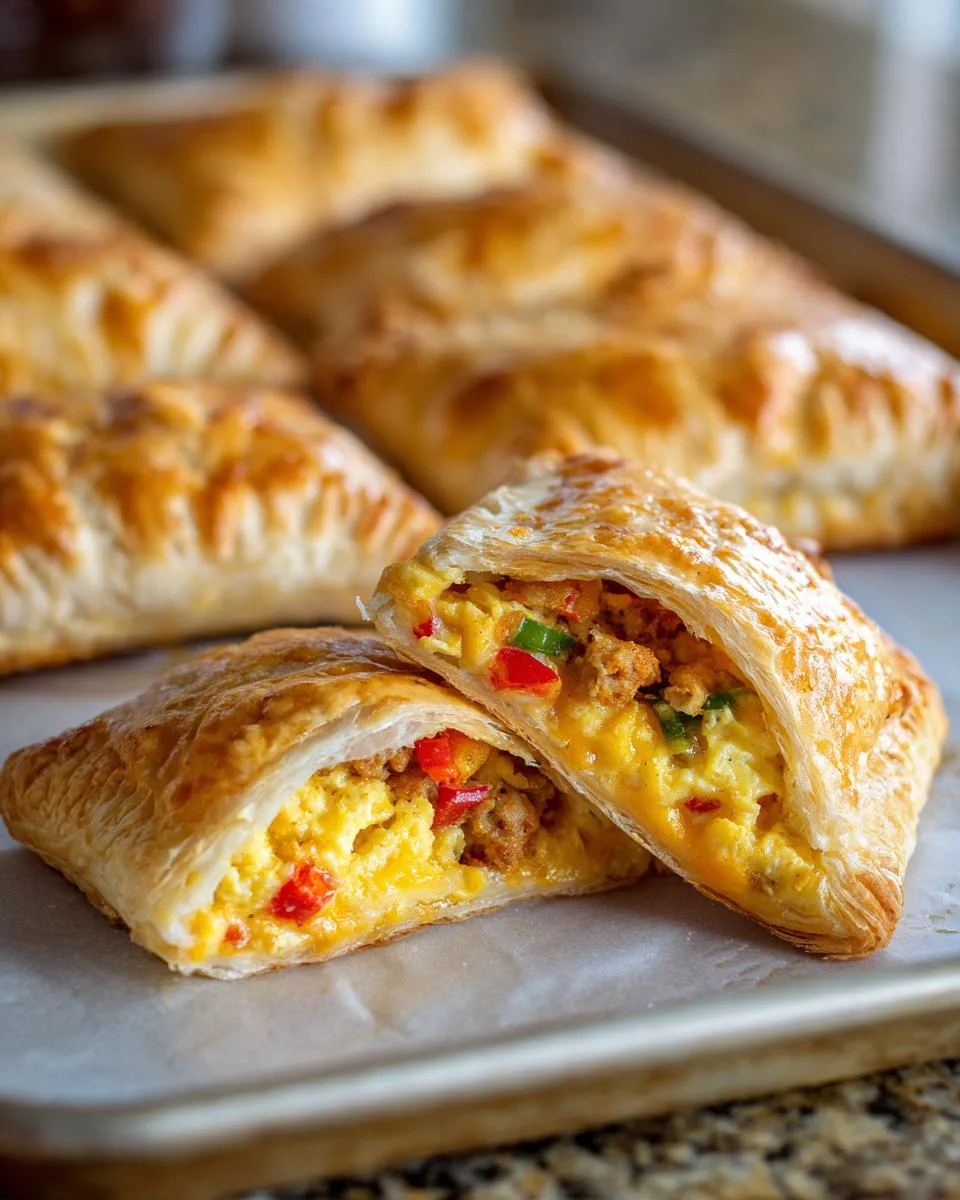 Egg and Cheese Breakfast Pockets - detail 1