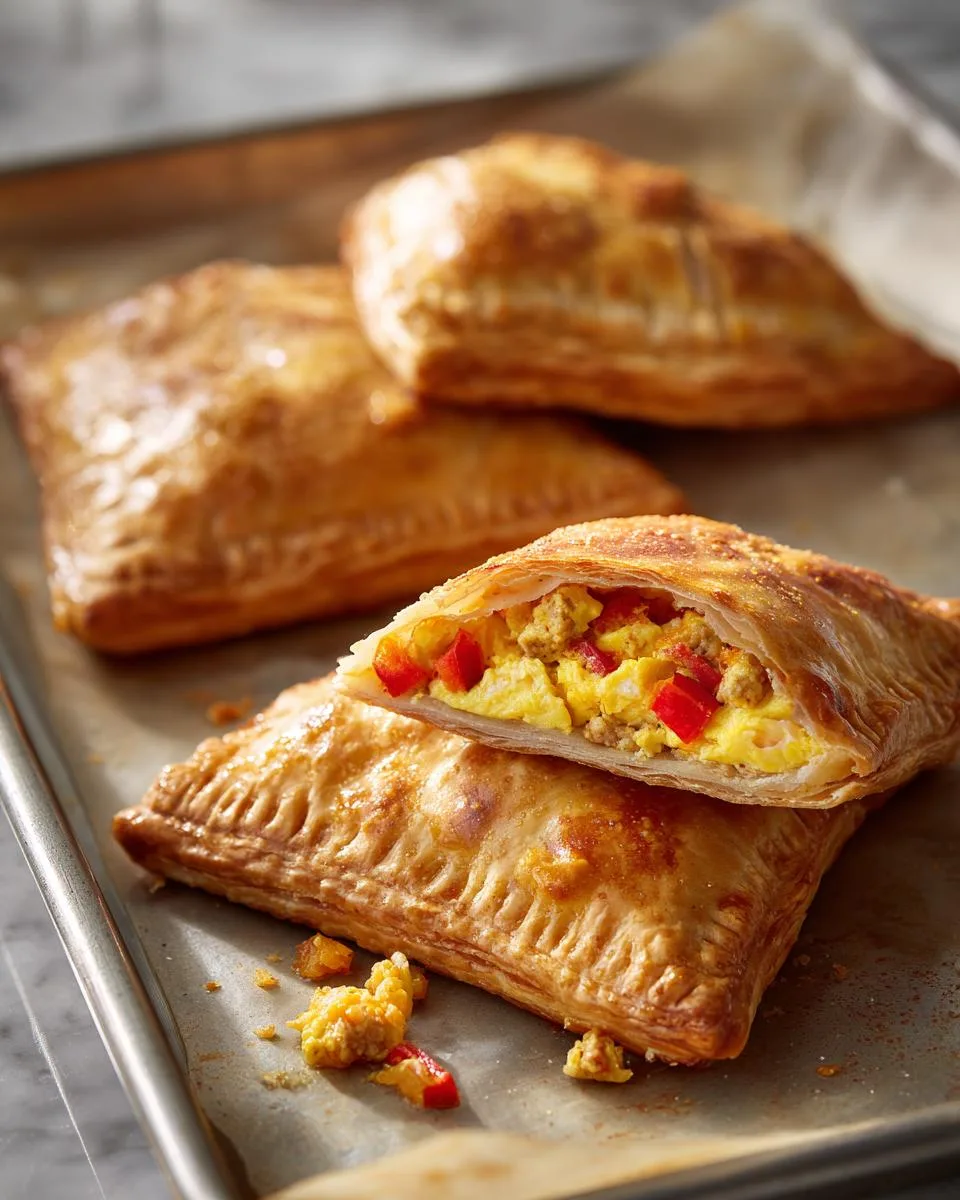 Egg and Cheese Breakfast Pockets - detail 3