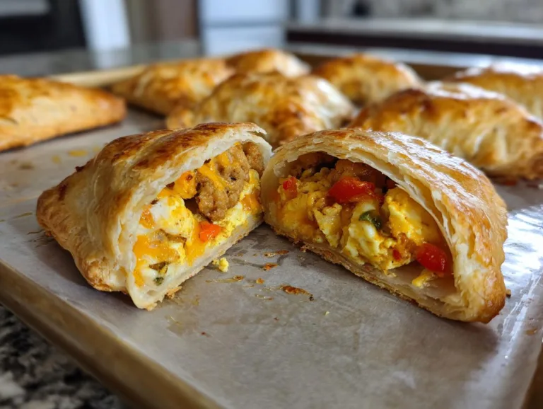 Egg and Cheese Breakfast Pockets