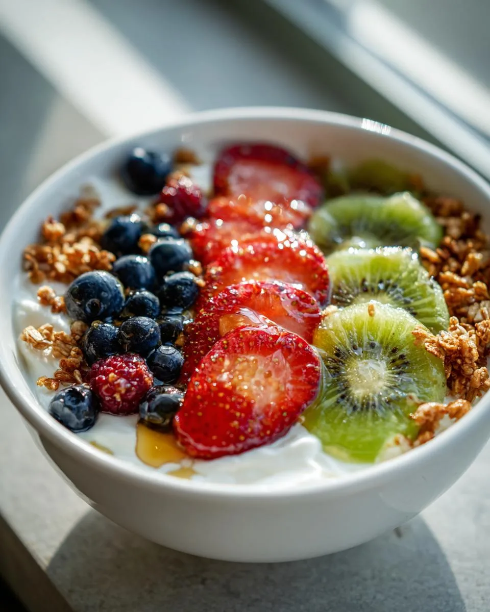 Greek Yogurt Berry Breakfast Bowls - detail 1