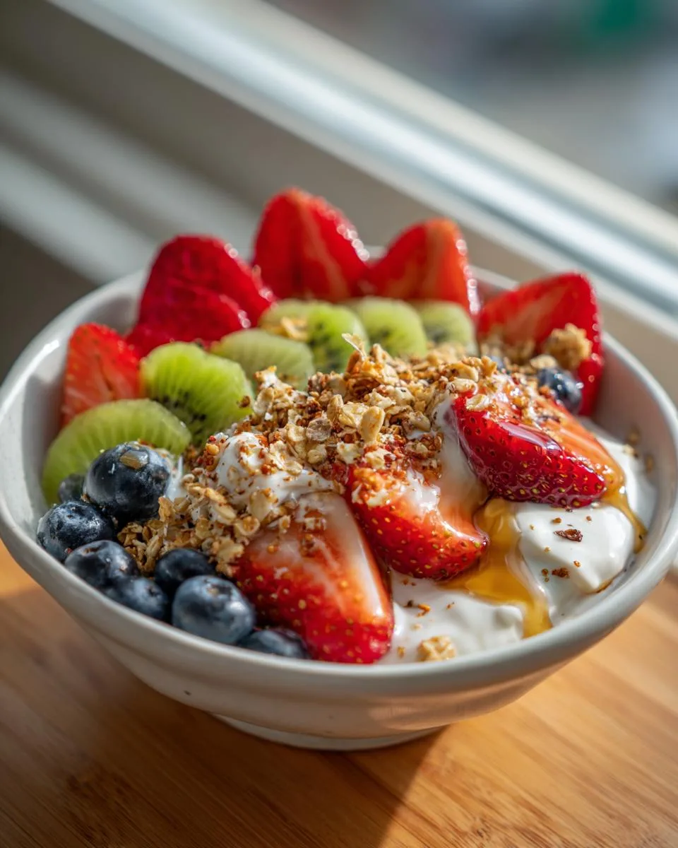 Greek Yogurt Berry Breakfast Bowls - detail 2