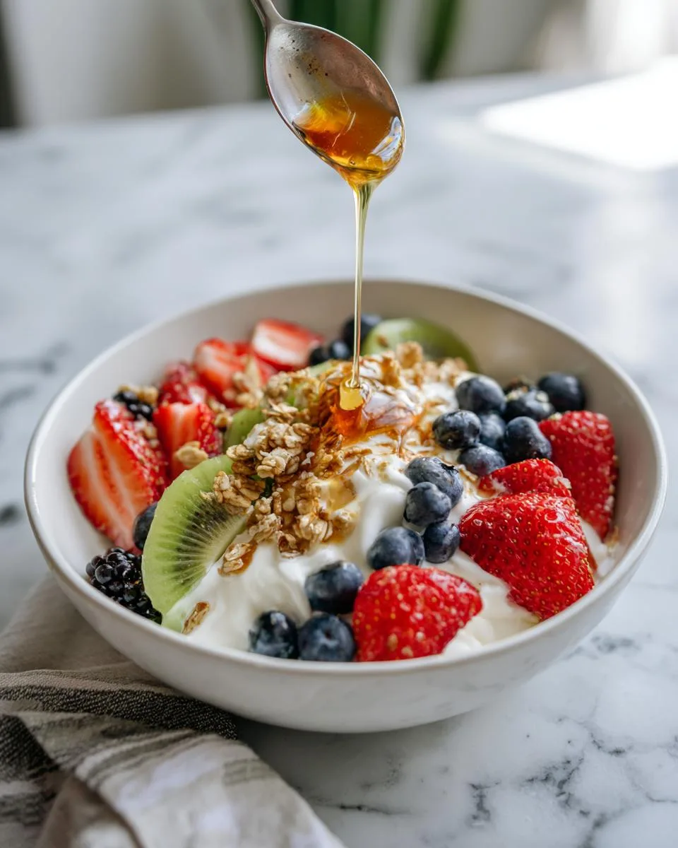 Greek Yogurt Berry Breakfast Bowls - detail 3