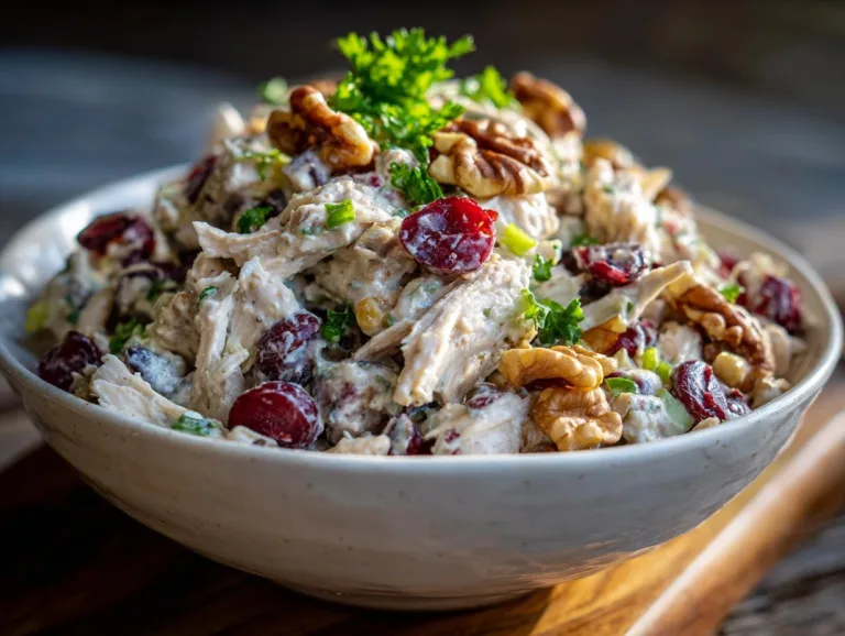 Greek Yogurt Cranberry Chicken Salad