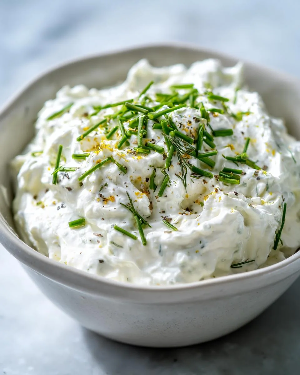 Greek Yogurt Ranch Dip - detail 1
