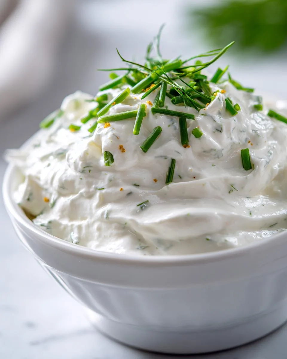 Greek Yogurt Ranch Dip - detail 2