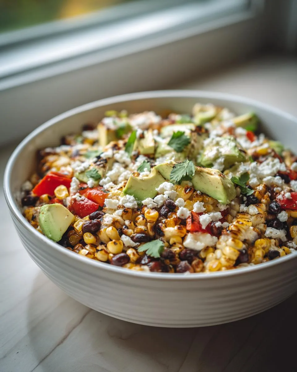 Grilled Corn Black Bean Salad - detail 1