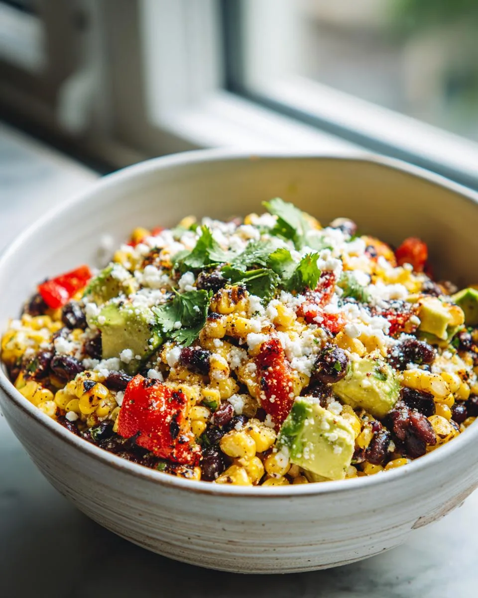 Grilled Corn Black Bean Salad - detail 2