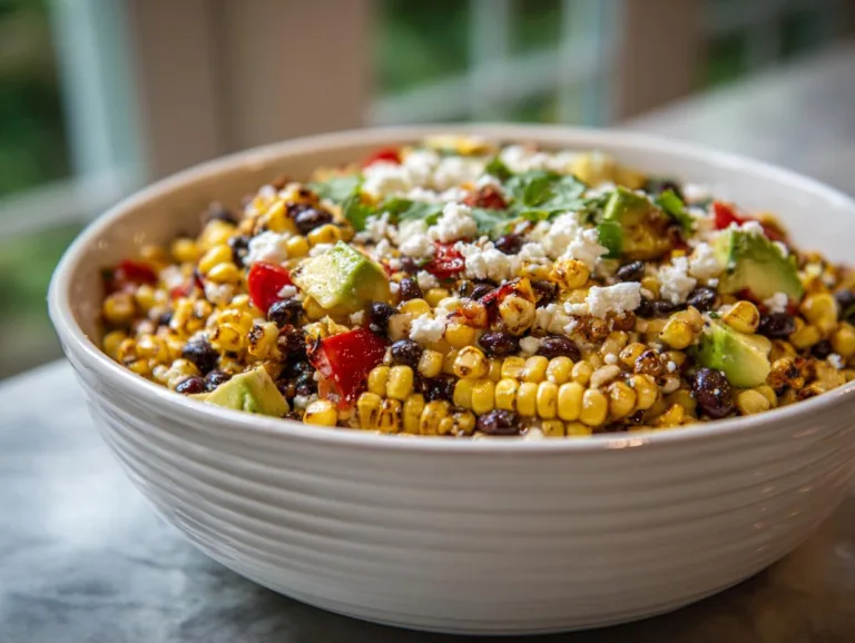 Grilled Corn Black Bean Salad