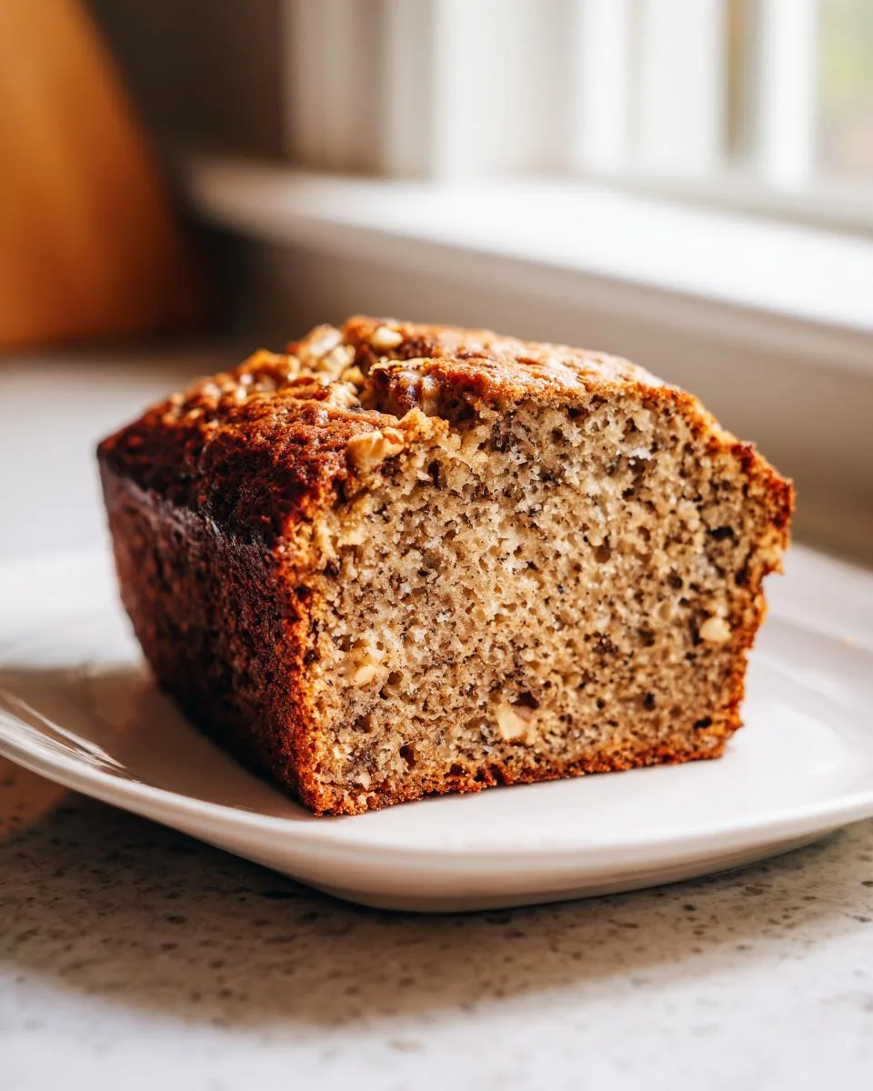Healthy Banana Oat Bread - detail 3