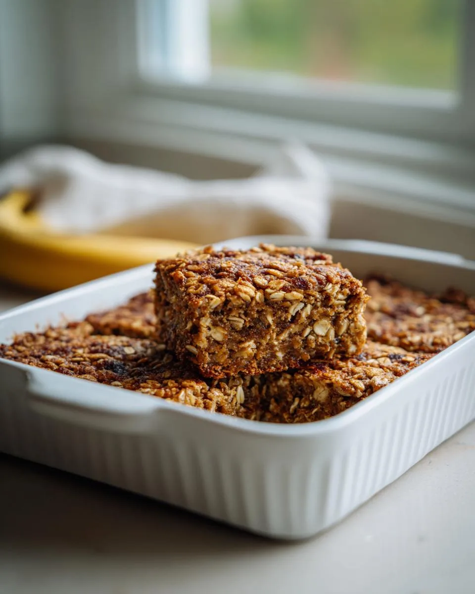 Healthy Oatmeal Cookie Bars - detail 1