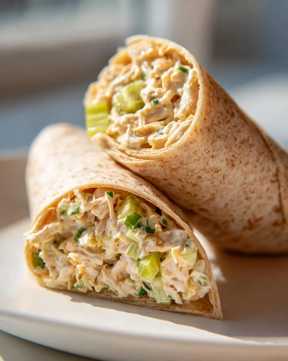 High Protein Chicken Salad Wraps - detail 1