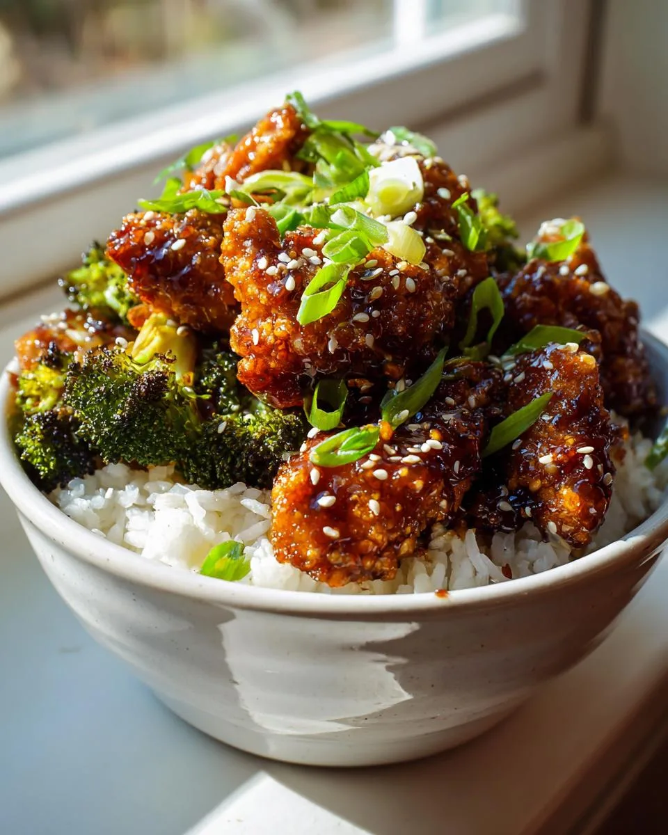 Honey Garlic Chicken Rice Bowls - detail 3