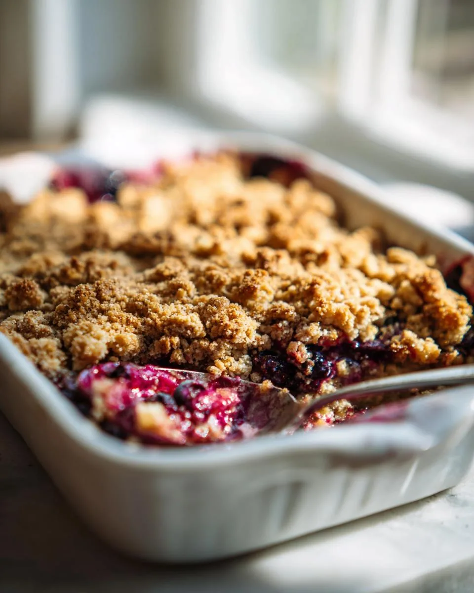 Huckleberry Crumble Bars - detail 3