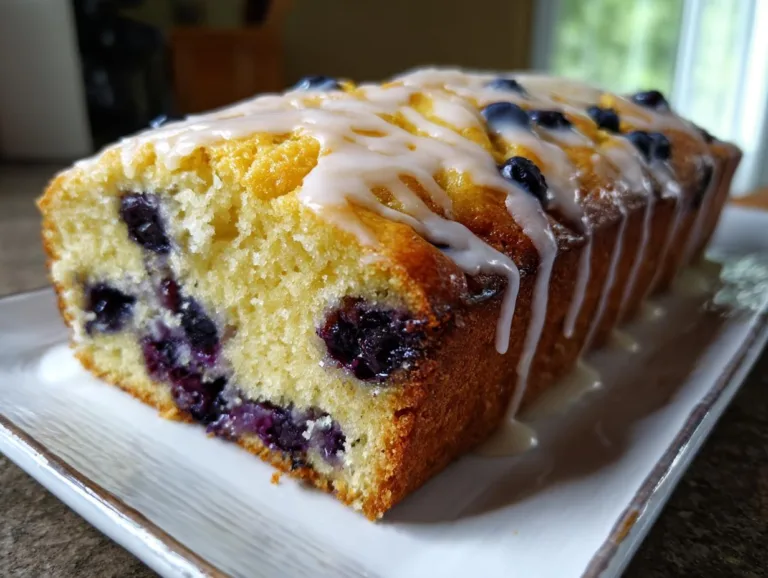Lemon Blueberry Quick Bread