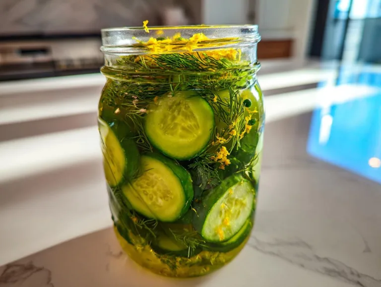 Lemon Dill Cucumber Pickles
