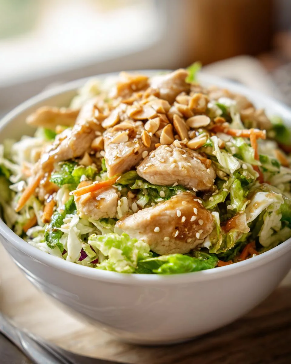 Low Carb Chicken Lettuce Salad - detail 2