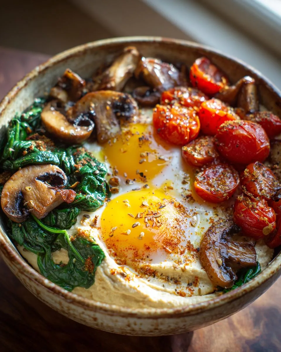 Mediterranean Egg Breakfast Bowls - detail 1