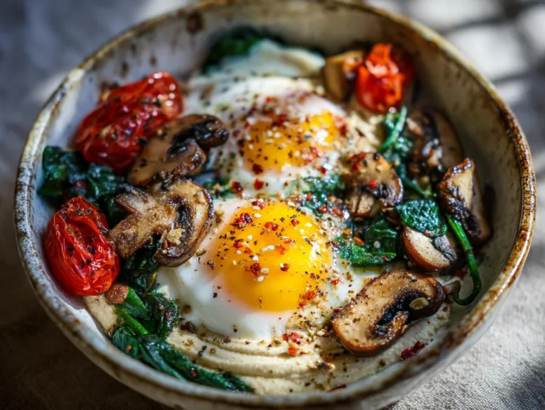 Mediterranean Egg Breakfast Bowls