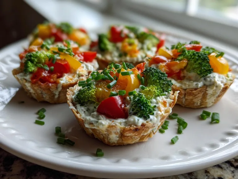 Mini Veggie Pizza Bites