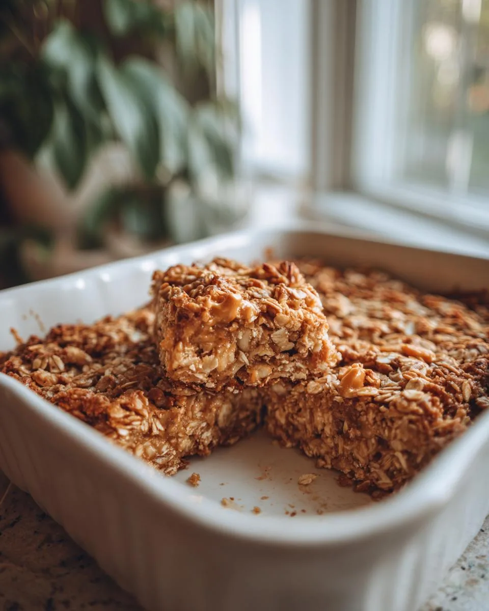 Oatmeal Banana Breakfast Bars - detail 1