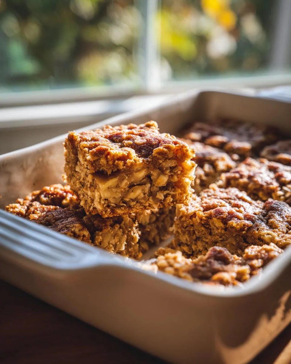 Oatmeal Banana Breakfast Bars - detail 2