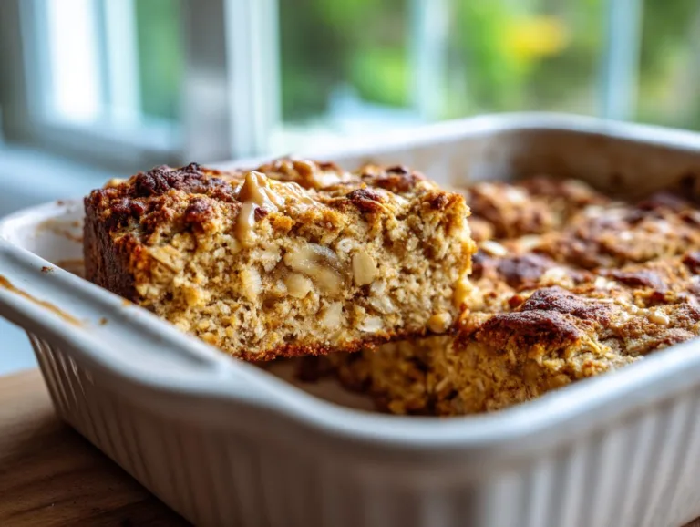 Oatmeal Banana Breakfast Bars