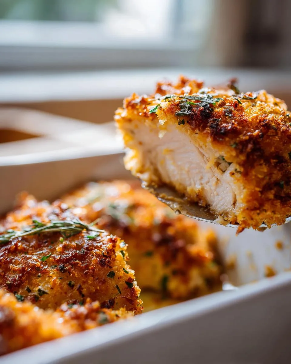 Parmesan Crusted Chicken - detail 1