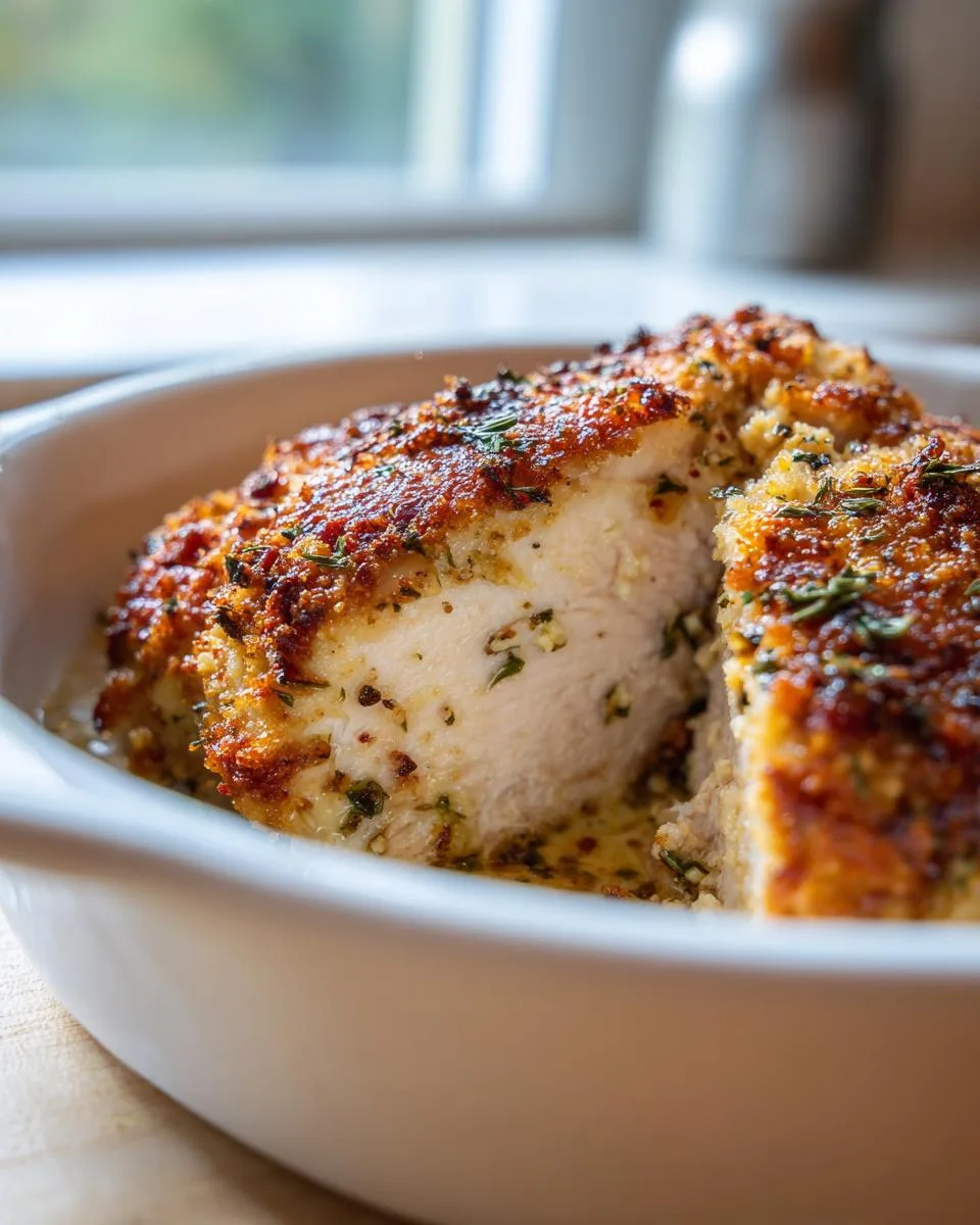 Parmesan Crusted Chicken - detail 2