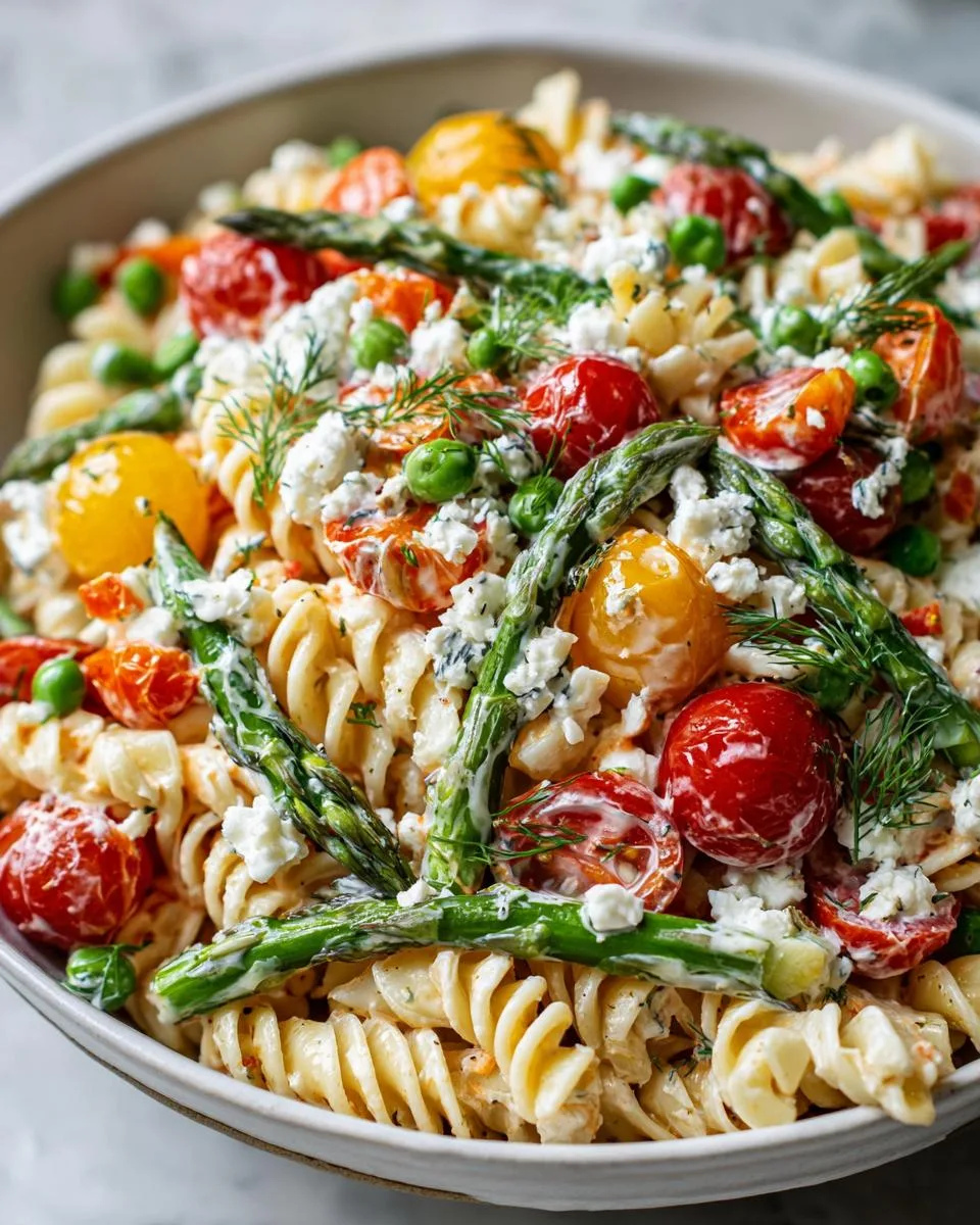 Roasted Red Pepper Pasta Salad - detail 1