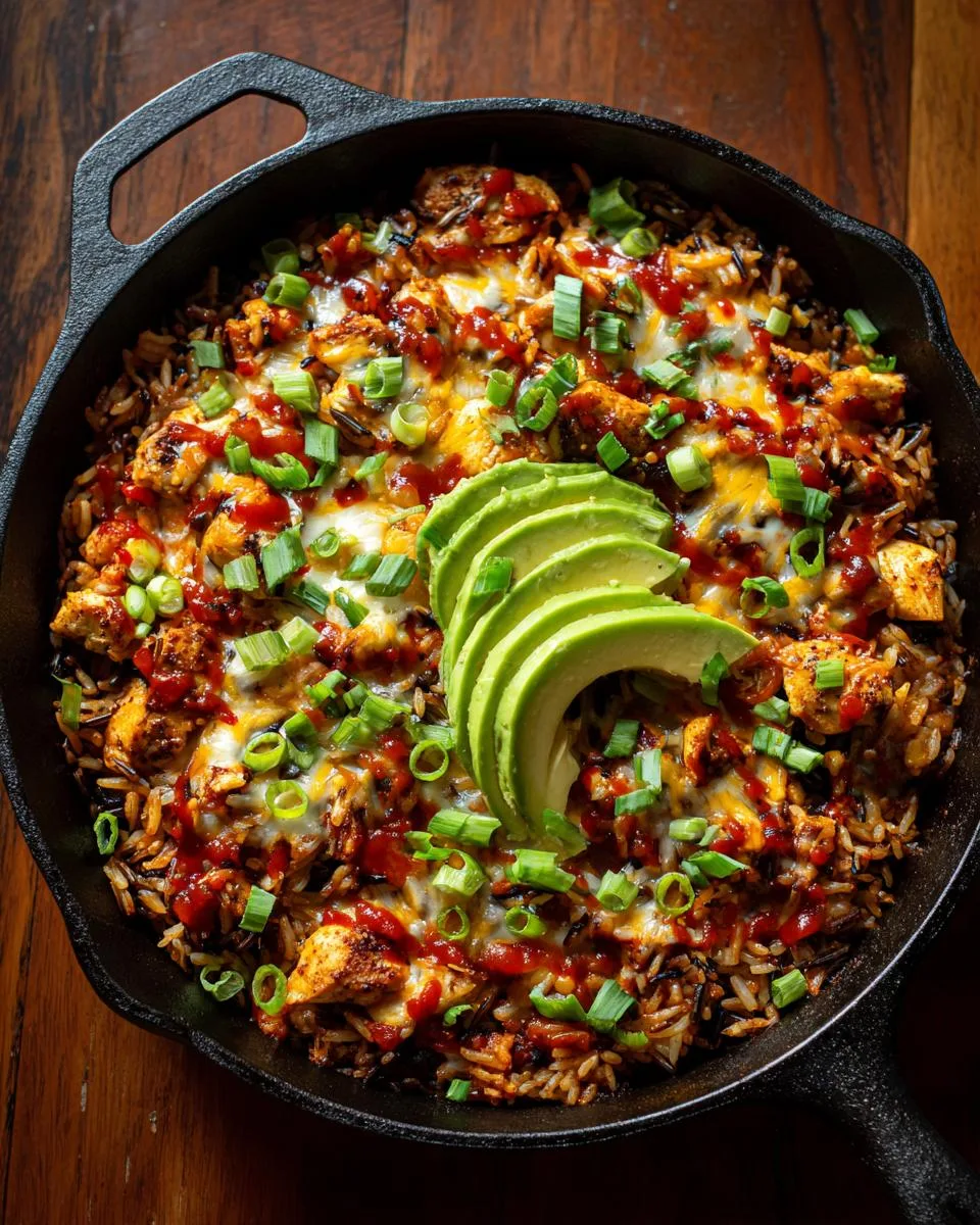 Salsa Chicken Rice Skillet - detail 1
