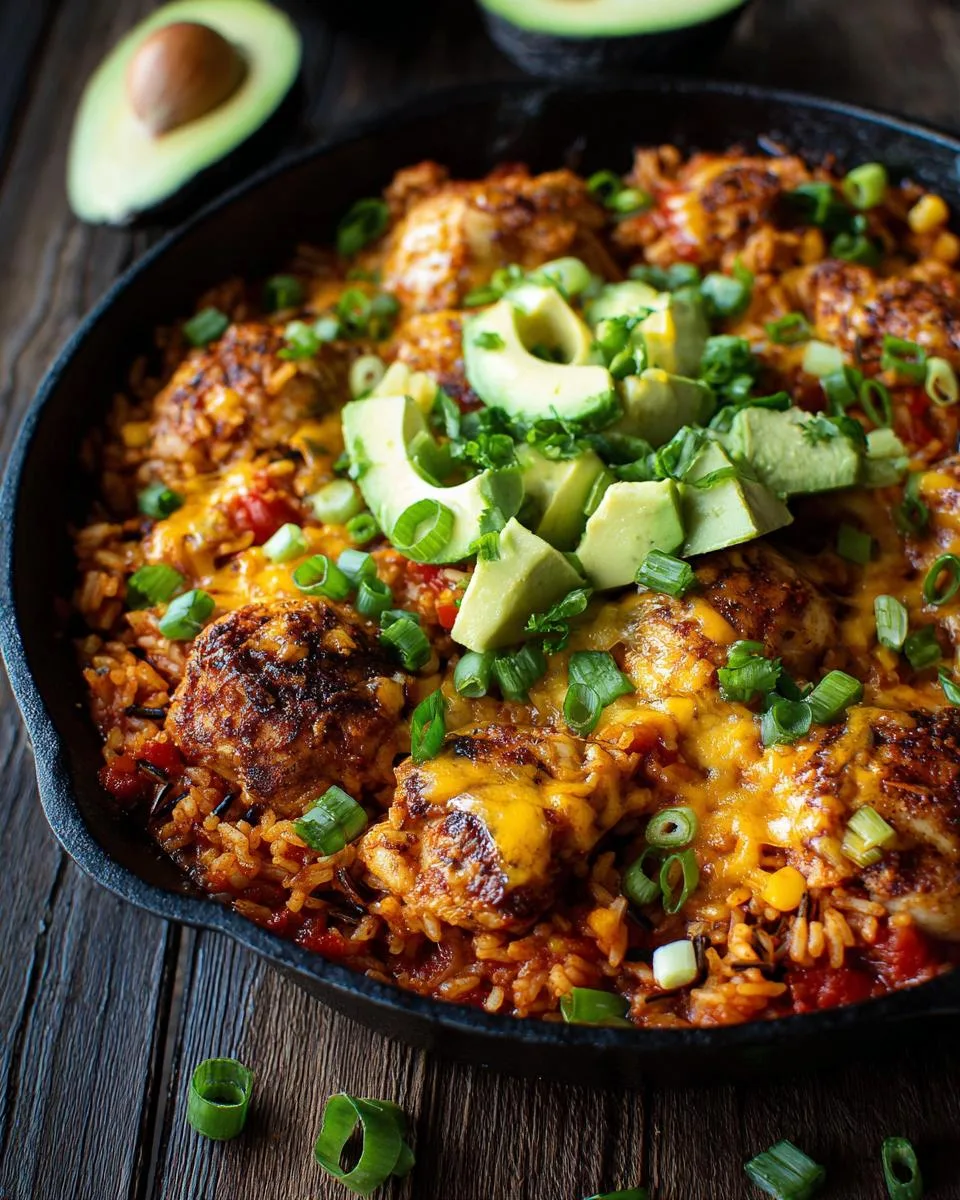 Salsa Chicken Rice Skillet - detail 2