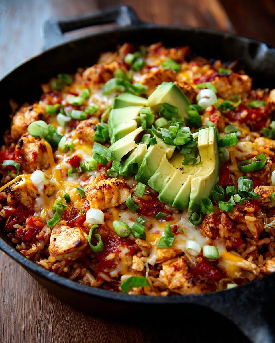 Salsa Chicken Rice Skillet - detail 3