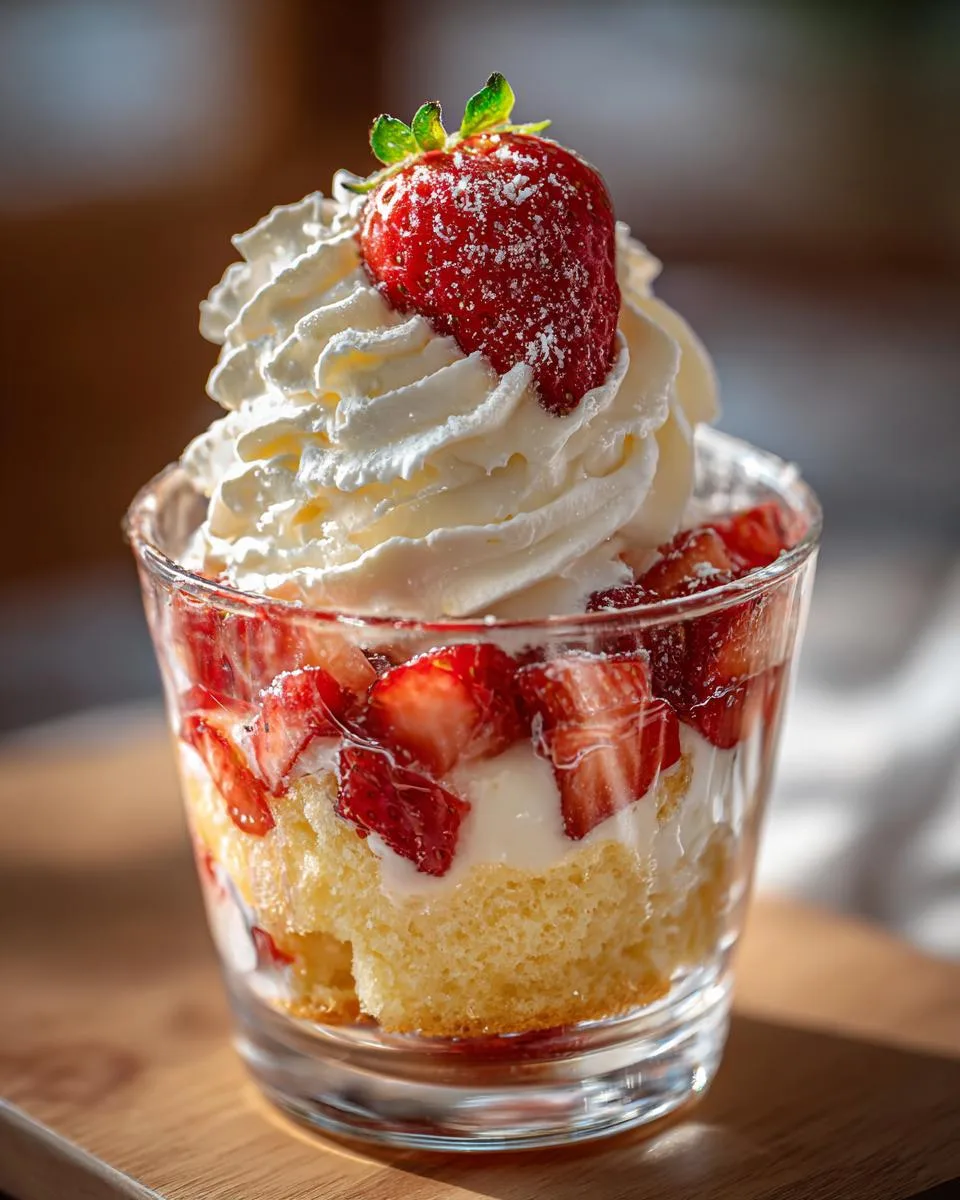 Strawberry Shortcake Cups - detail 1