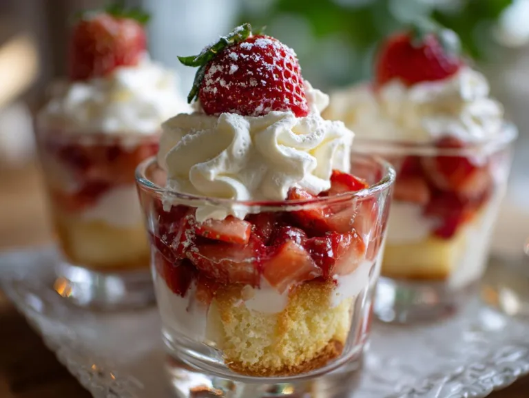 Strawberry Shortcake Cups