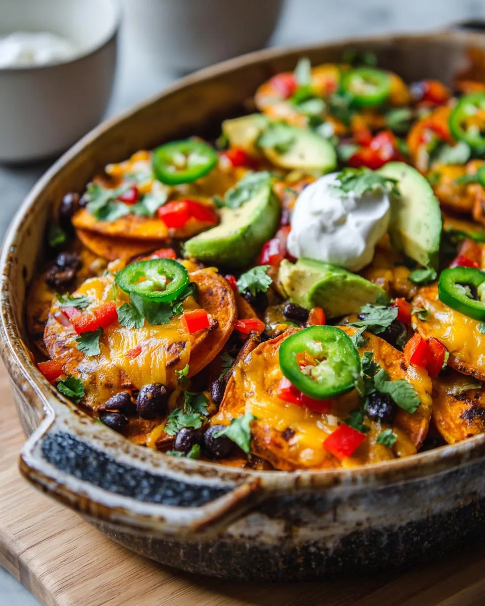 Sweet Potato Nachos - detail 1