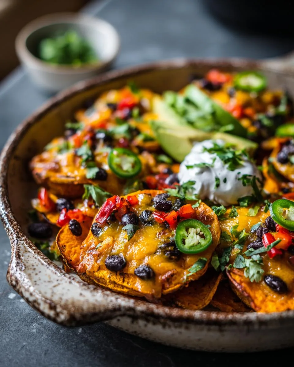 Sweet Potato Nachos - detail 3