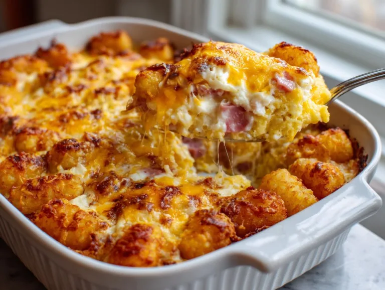 Tater Tot Breakfast Casserole