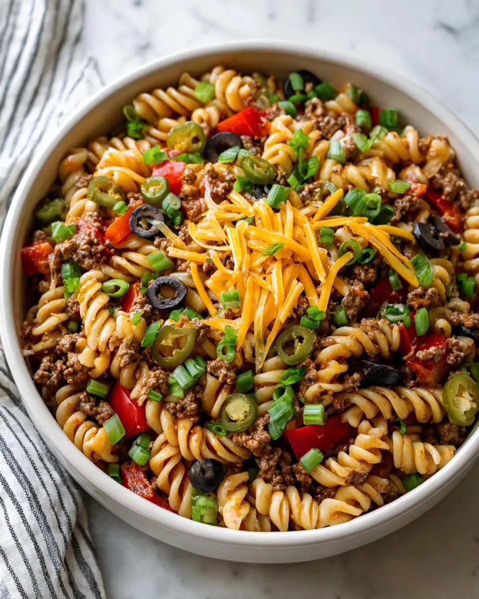 Tex Mex Pasta Salad Recipe - detail 2