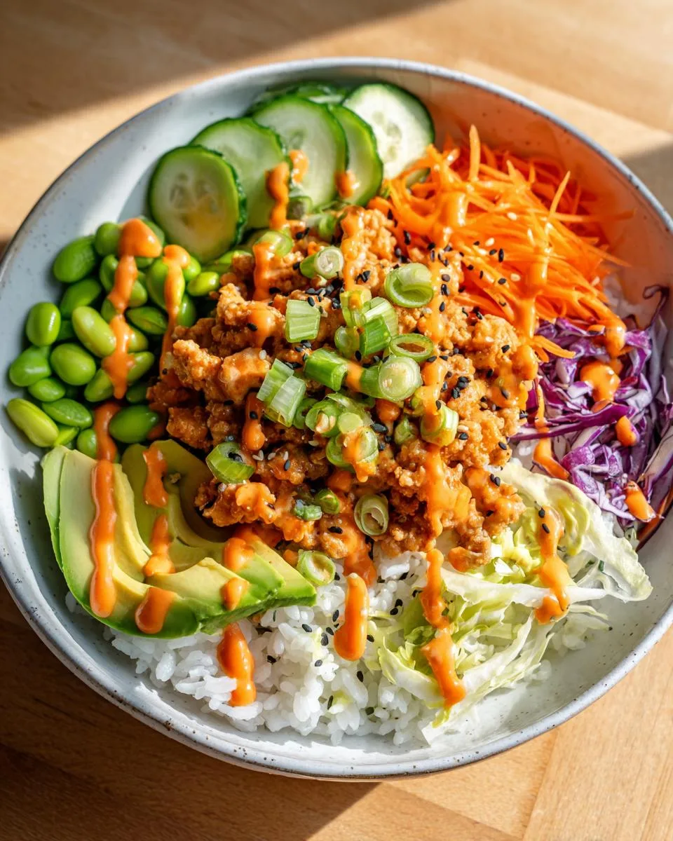 Turkey Burger Rice Bowls - detail 3
