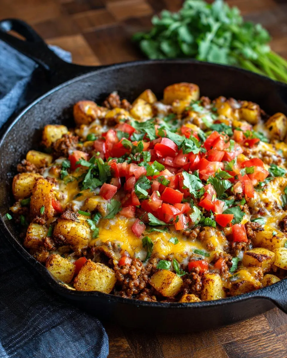 Turkey Taco Potato Skillet - detail 1