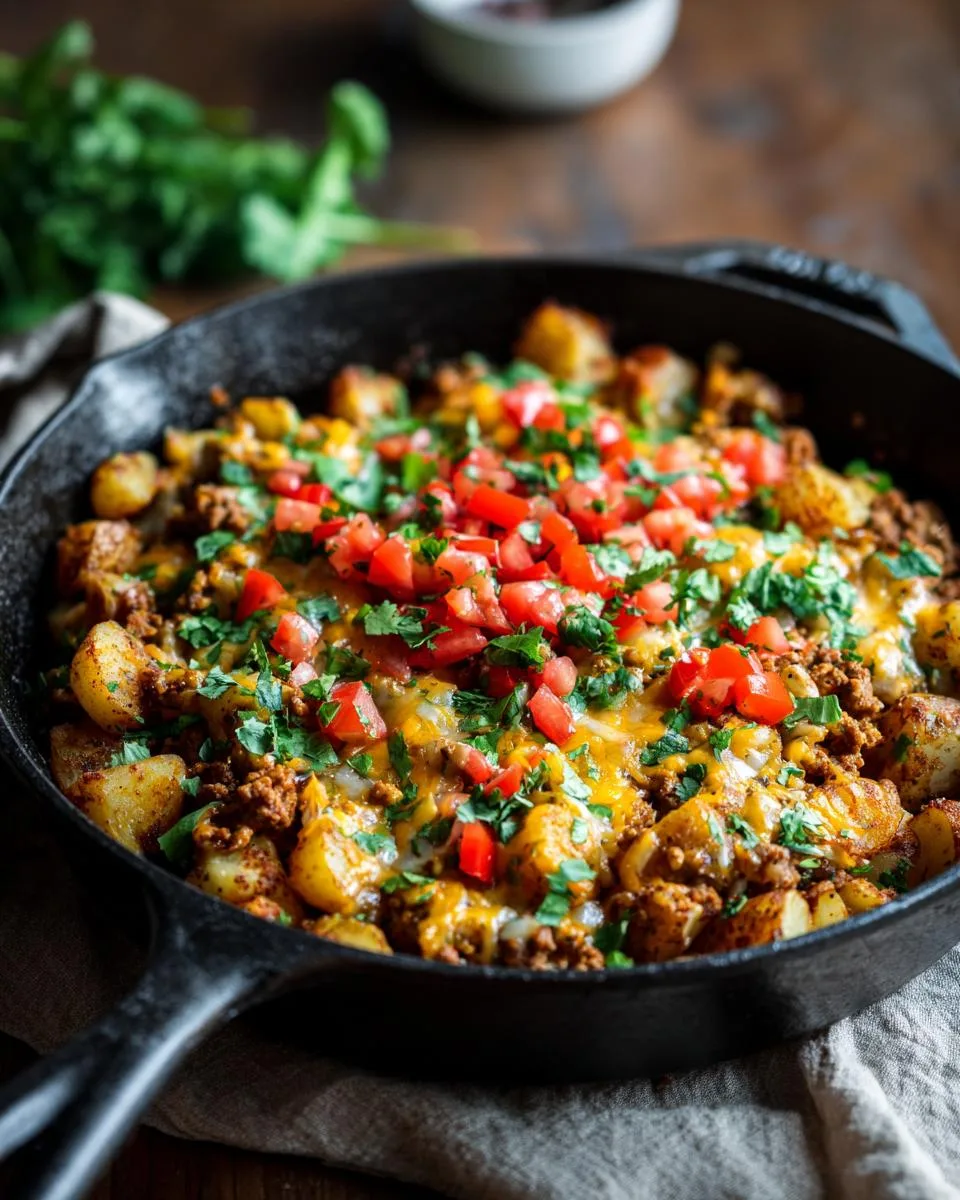 Turkey Taco Potato Skillet - detail 2