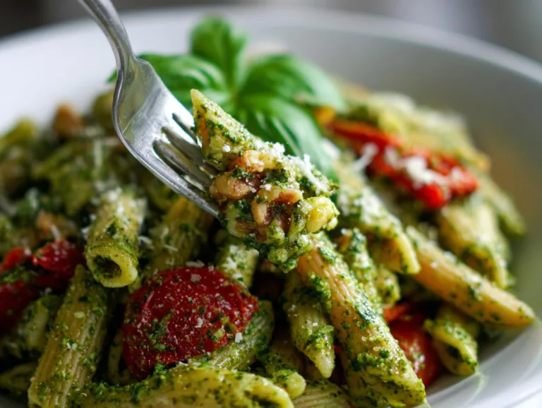 Walnut Pesto Pasta Salad Recipe
