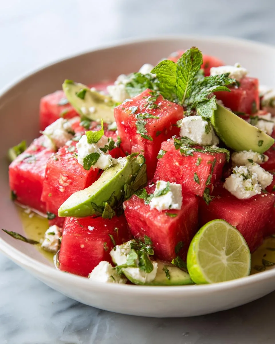Watermelon Feta Salad - detail 3